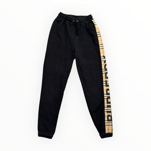 BURBERRY CHECK SWEATPANTS