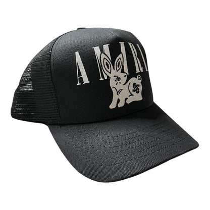 AMIRI RABBIT TRUCKER HAT