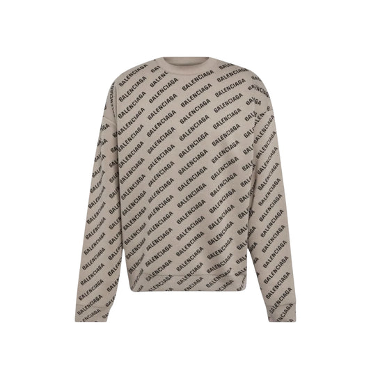 BALENCIAGA ALL OVER SWEATER