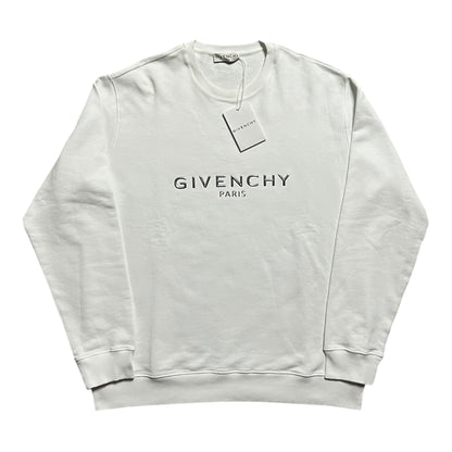 GIVENCHY 3D METAL LOGO CREWNECK