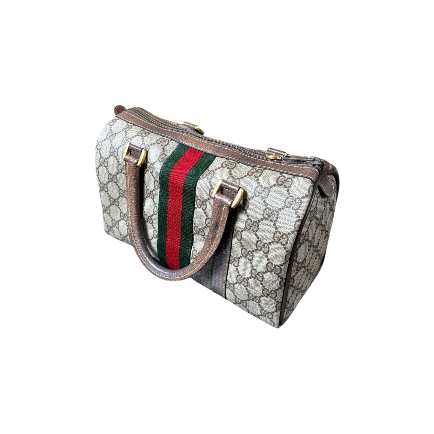 GUCCI GG SUPREME SHERRY LINE HAND BAG