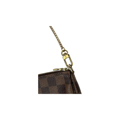 LOUIS VUITTON DAMIER EBENE MINI POCHETTE