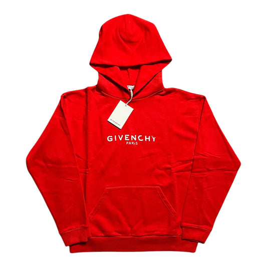 GIVENCHY DESTROYED LOGO HOODIE