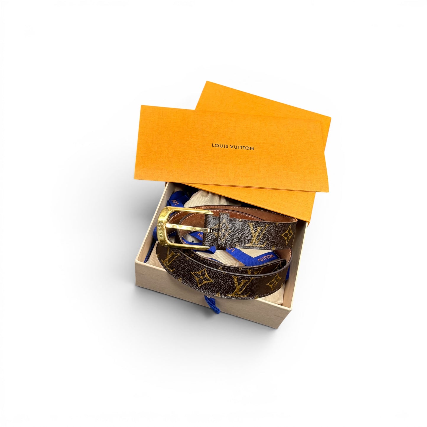 LOUIS VUITTON MONOGRAM BELT