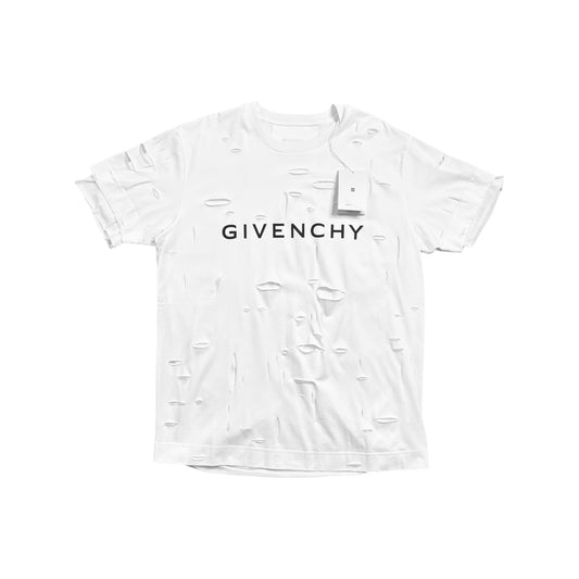 GIVENCHY RIPPED T-SHIRT