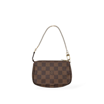 LOUIS VUITTON DAMIER EBENE MINI POCHETTE