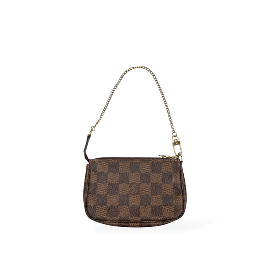 LOUIS VUITTON DAMIER EBENE MINI POCHETTE