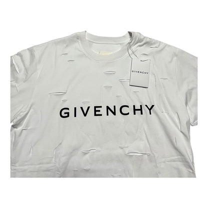 GIVENCHY RIPPED T-SHIRT