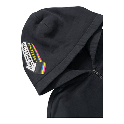 LOUIS VUITTON JAZZ MULTI LOGO ZIP UP HOODIE