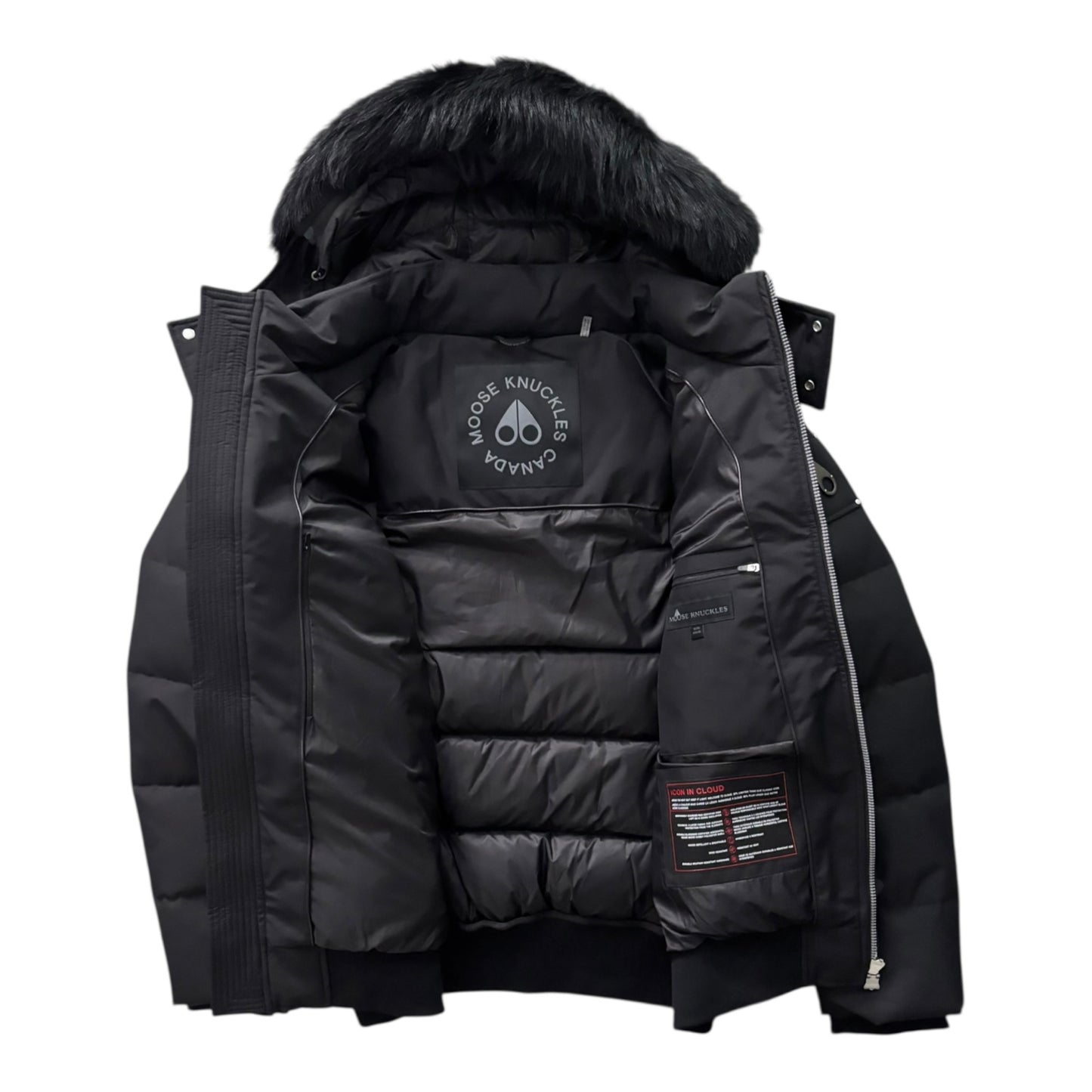 MOOSE KNUCKLES CLOUD SHEARLING BOMBER