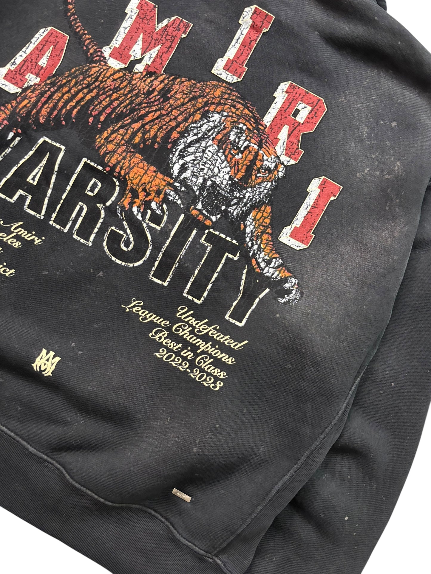 AMIRI TIGER VARSITY HOODIE