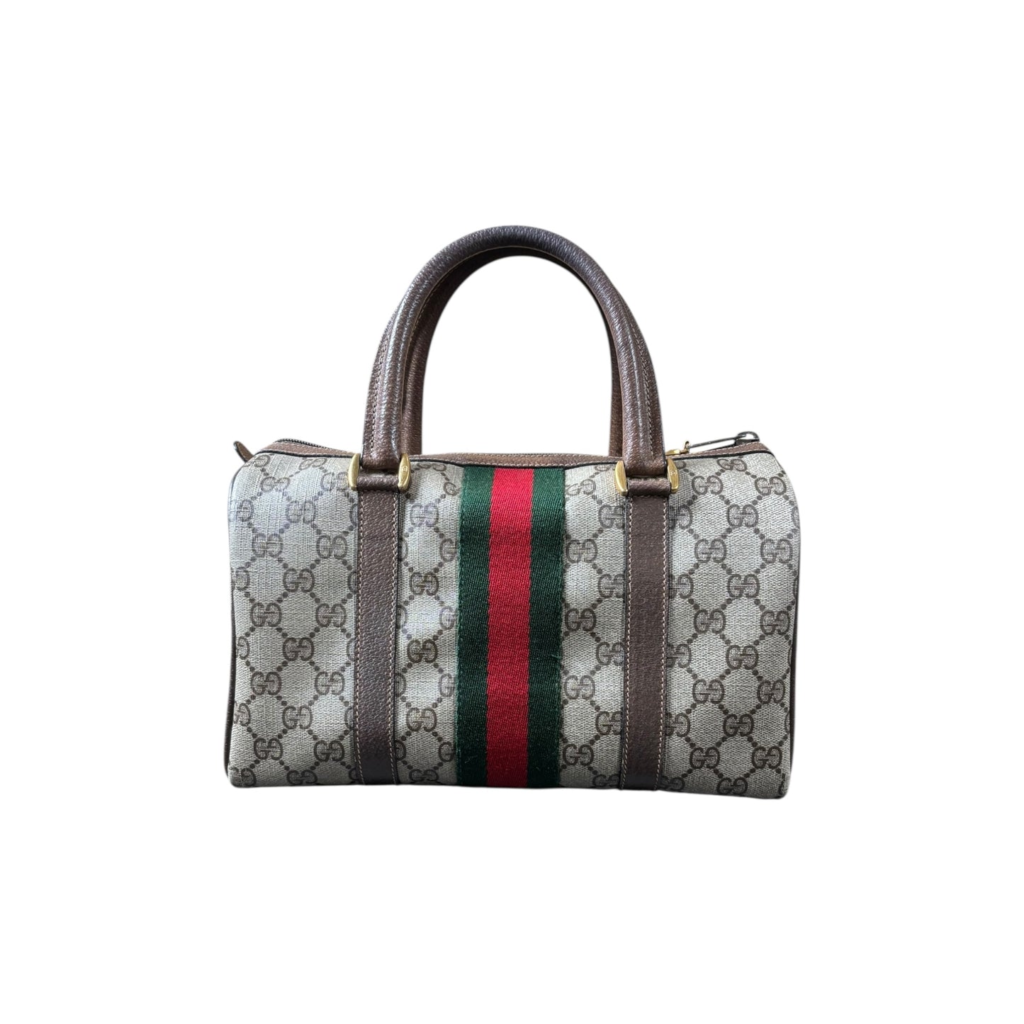 GUCCI GG SUPREME SHERRY LINE HAND BAG