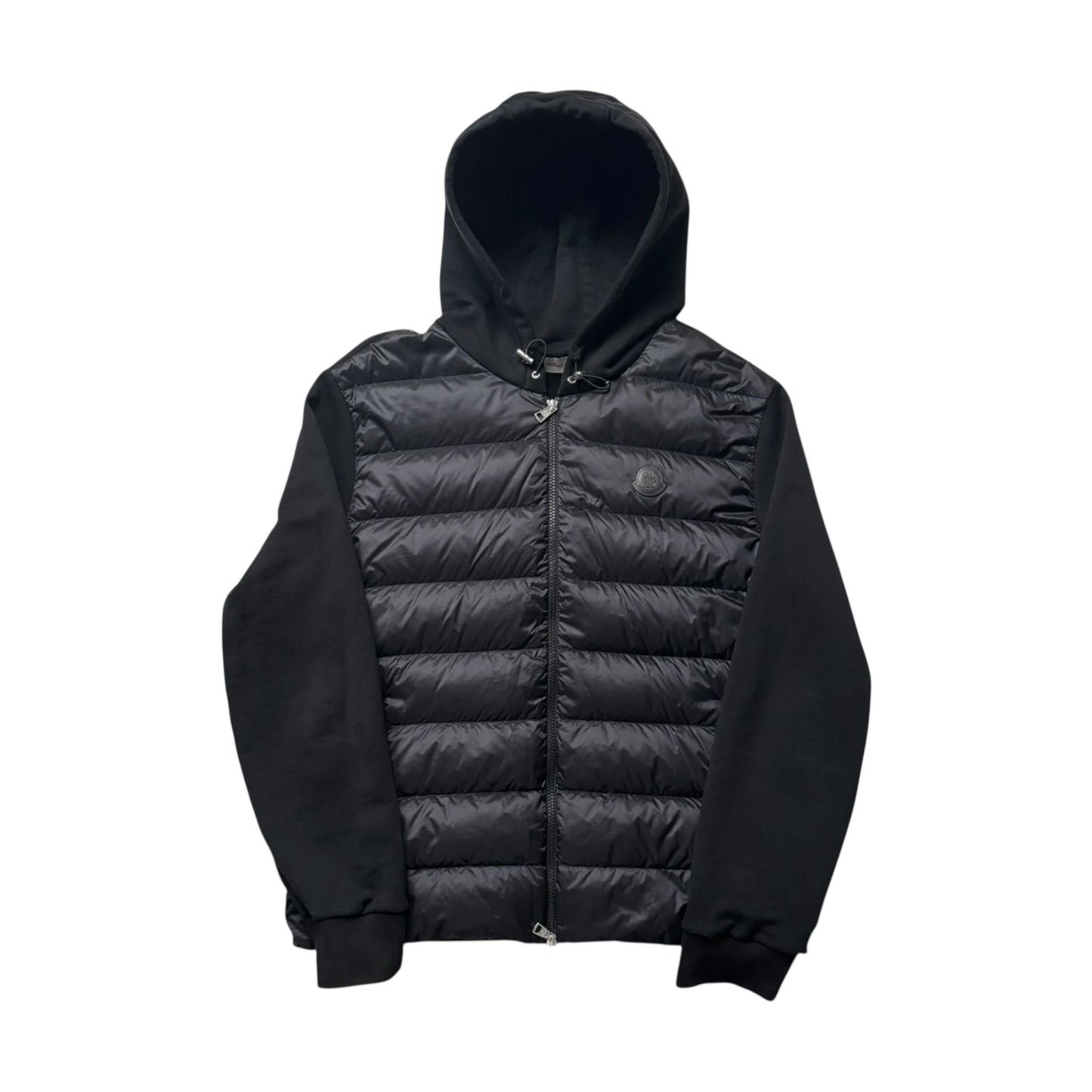 MONCLER HOODED CARDIGAN