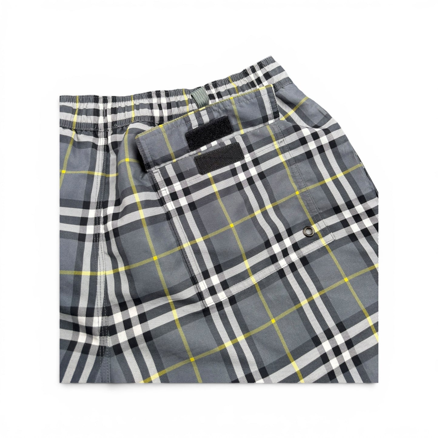BURBERRY CHECK SWIM SHORTS