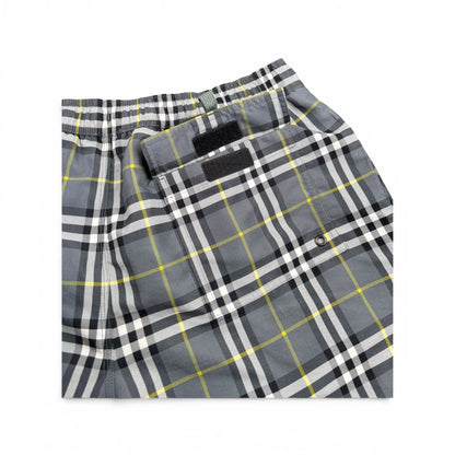 BURBERRY CHECK SWIM SHORTS