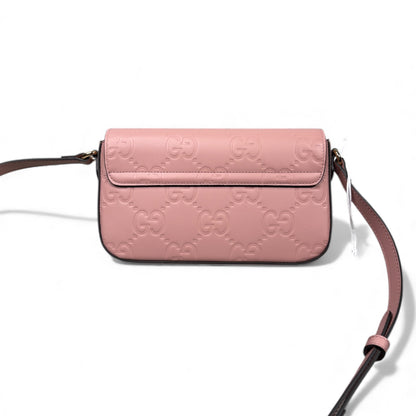 GUCCI GILBERT CALF MINI SHOULDER BAG