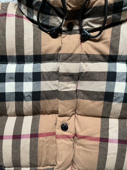 BURBERRY MONOGRAM CHECK PUFFER